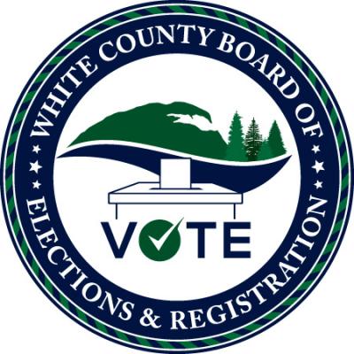 White County Board of Elections and Registration Seal
