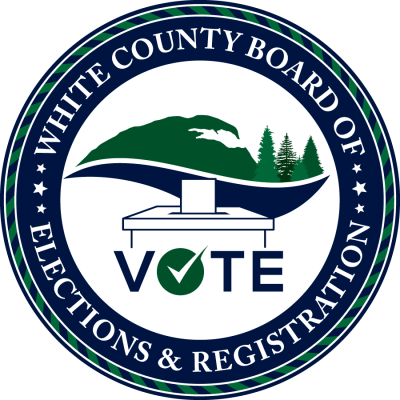 White County Board of Elections and Registration Seal